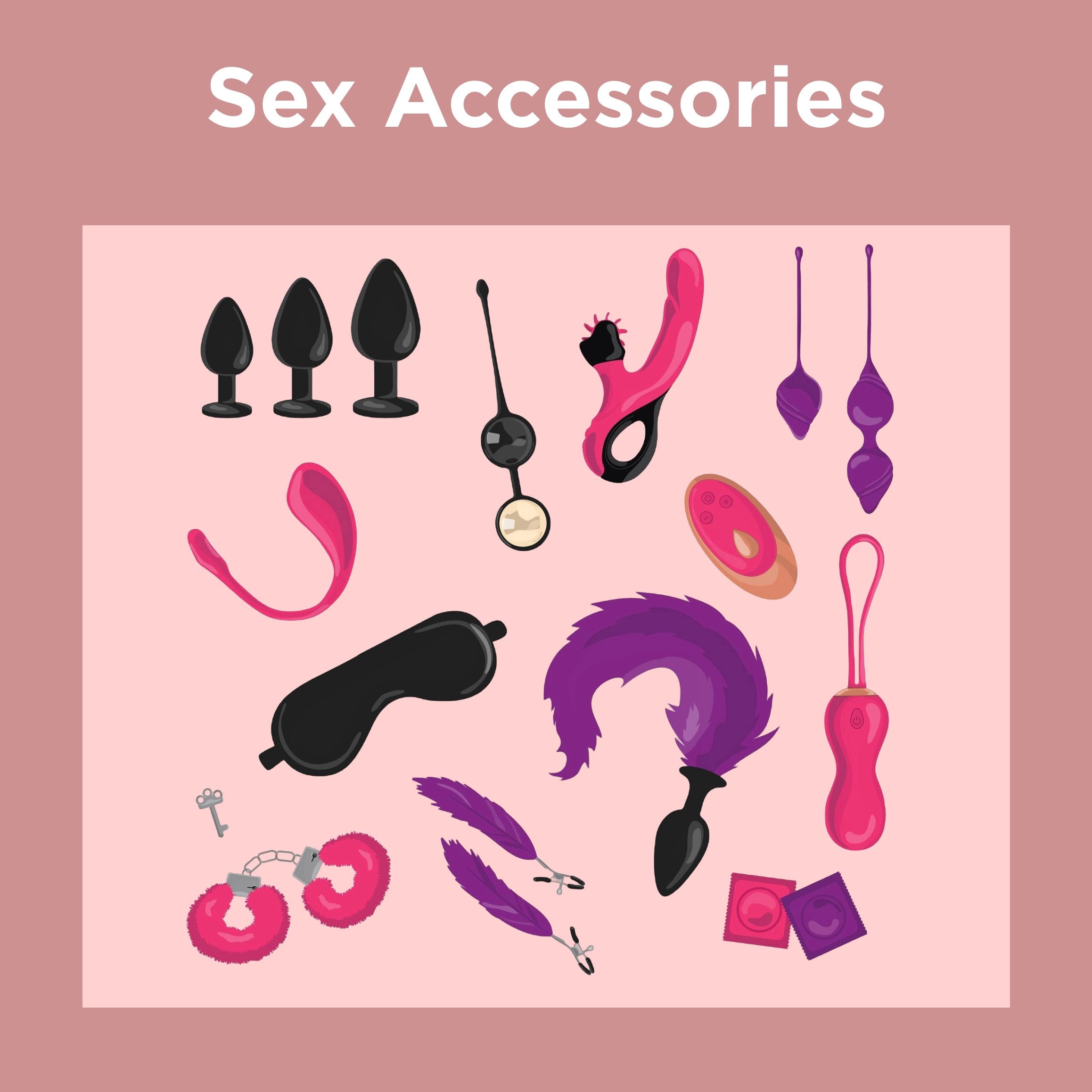 Shop Sex Accessories for Pleasure & Intimacy Online Now