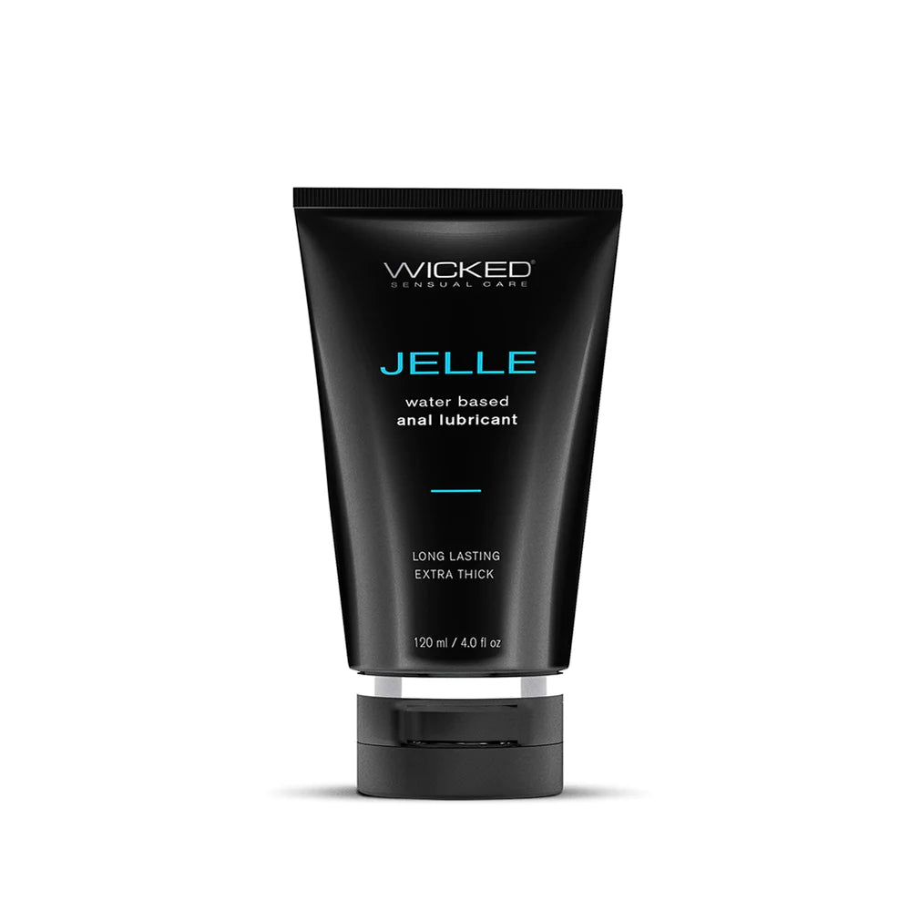 Wicked Jelle Water-Based Anal Lubricant 4 oz.