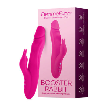 FemmeFunn Vortex Booster Rabbit Vibrator Pink