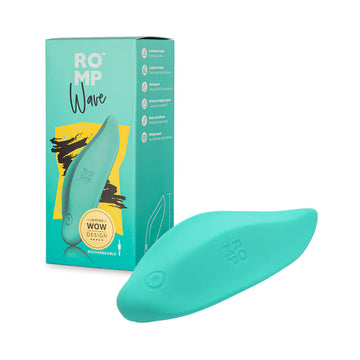 ROMP Wave Rechargeable Silicone Lay-On Vibrator
