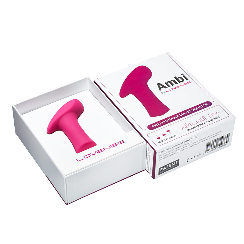 bluetooth bullet vibrator Lovense Ambi Bluetooth Programmable Bullet Vibrator