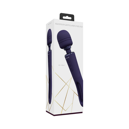 VIVE Kiku Rechargeable Double Ended Wand Vibrator