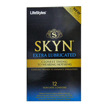 Shop: LifeStyles SKYN Extra Lubricated Condoms - Pleasure & Intimacy