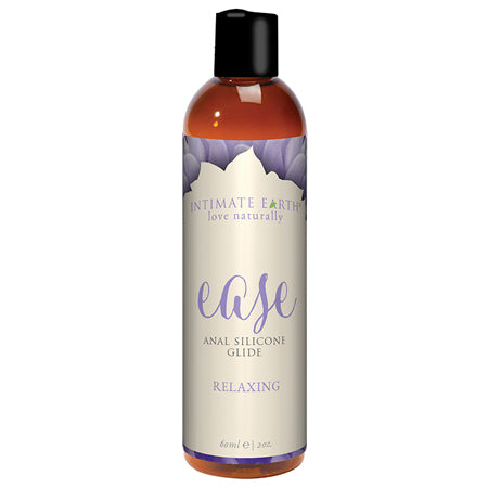Bottle of Intimate Earth Ease Relaxing Bisabol Anal Silicone Lube
