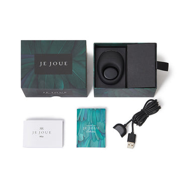 Je Joue Mio Vibrating Silicone Penis Ring: Elevate Pleasure with Intensity and Comfort - Black
