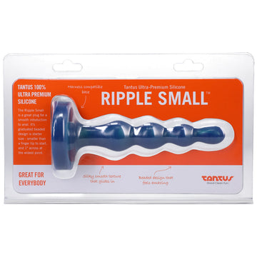 Tantus Ripple Small 8 in. Anal Beads Dildo