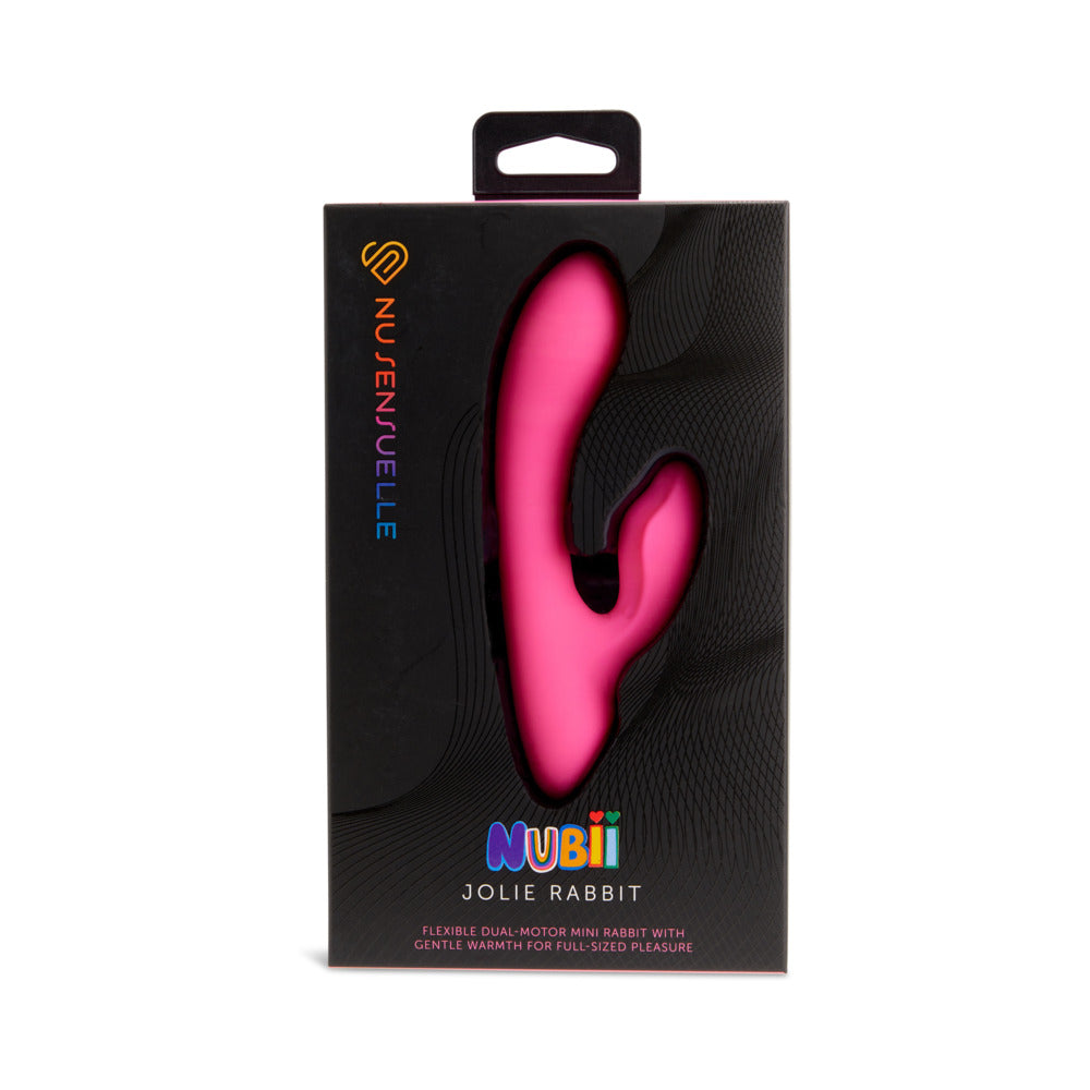 Nu Sensuelle Jolie Nubii Warming Mini Rabbit - Pink Nu Sensuelle Jolie Nubii Warming Mini Rabbit - Pink