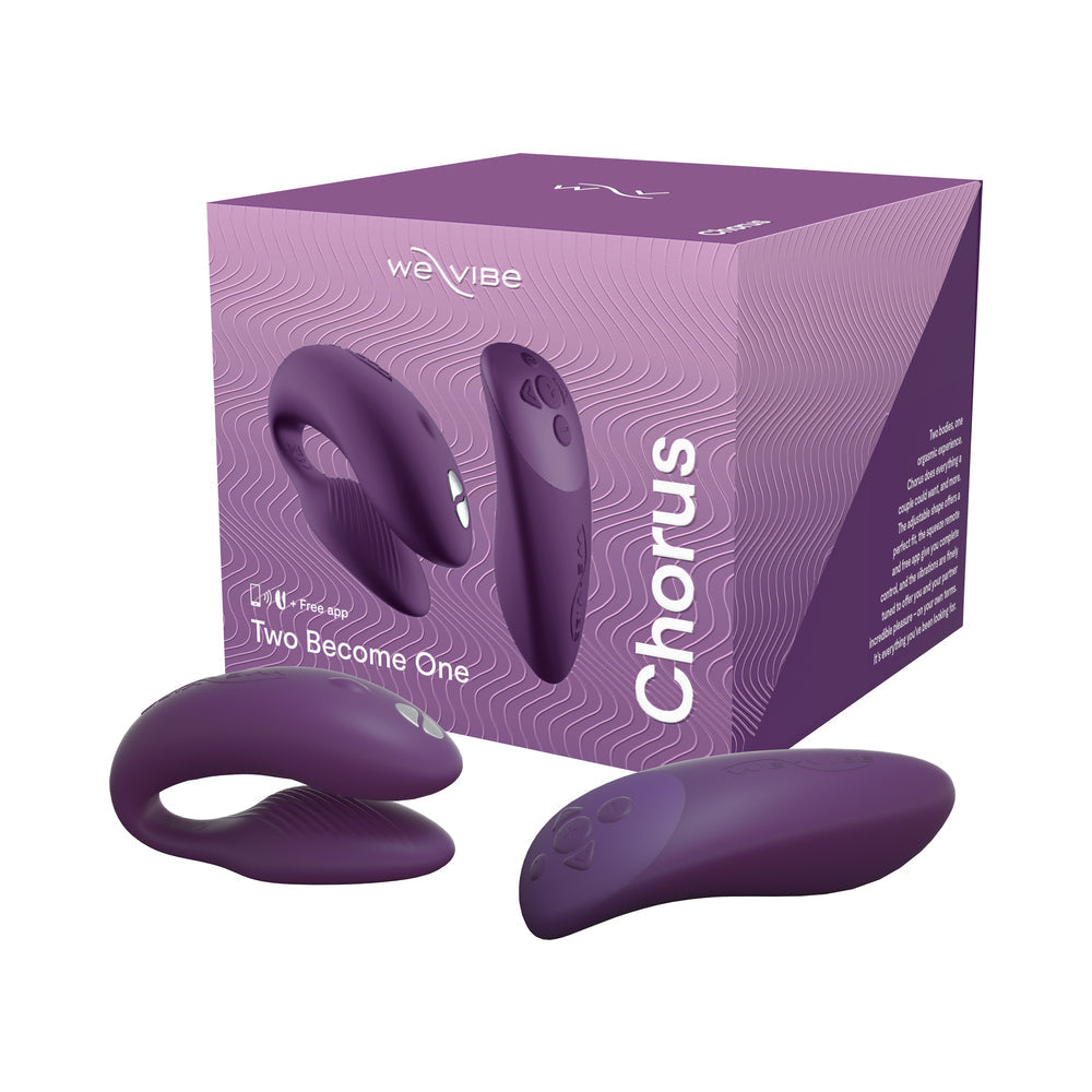 We-Vibe Chorus Couples Vibrator Purple - Shop Pleasure & Intimacy We-Vibe Chorus Couples Vibrator Purple - Shop Pleasure & Intimacy