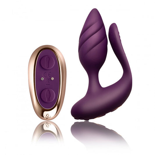 Rocks Off Cocktail - Dual Vibrator and Anal Plug