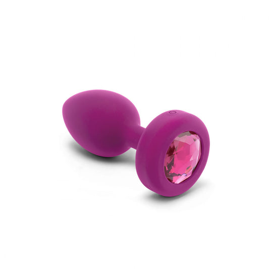 Vibrating Jewel Anal Plug (Small/Medium) - B-Vibe