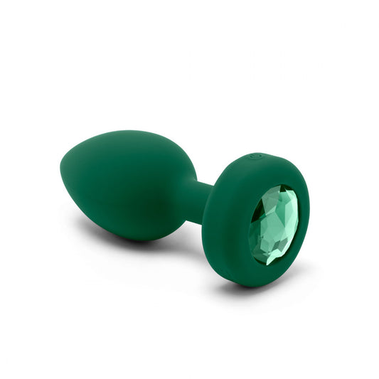 Vibrating Jewel Butt Plug - B-Vibe - Adult Pleasure