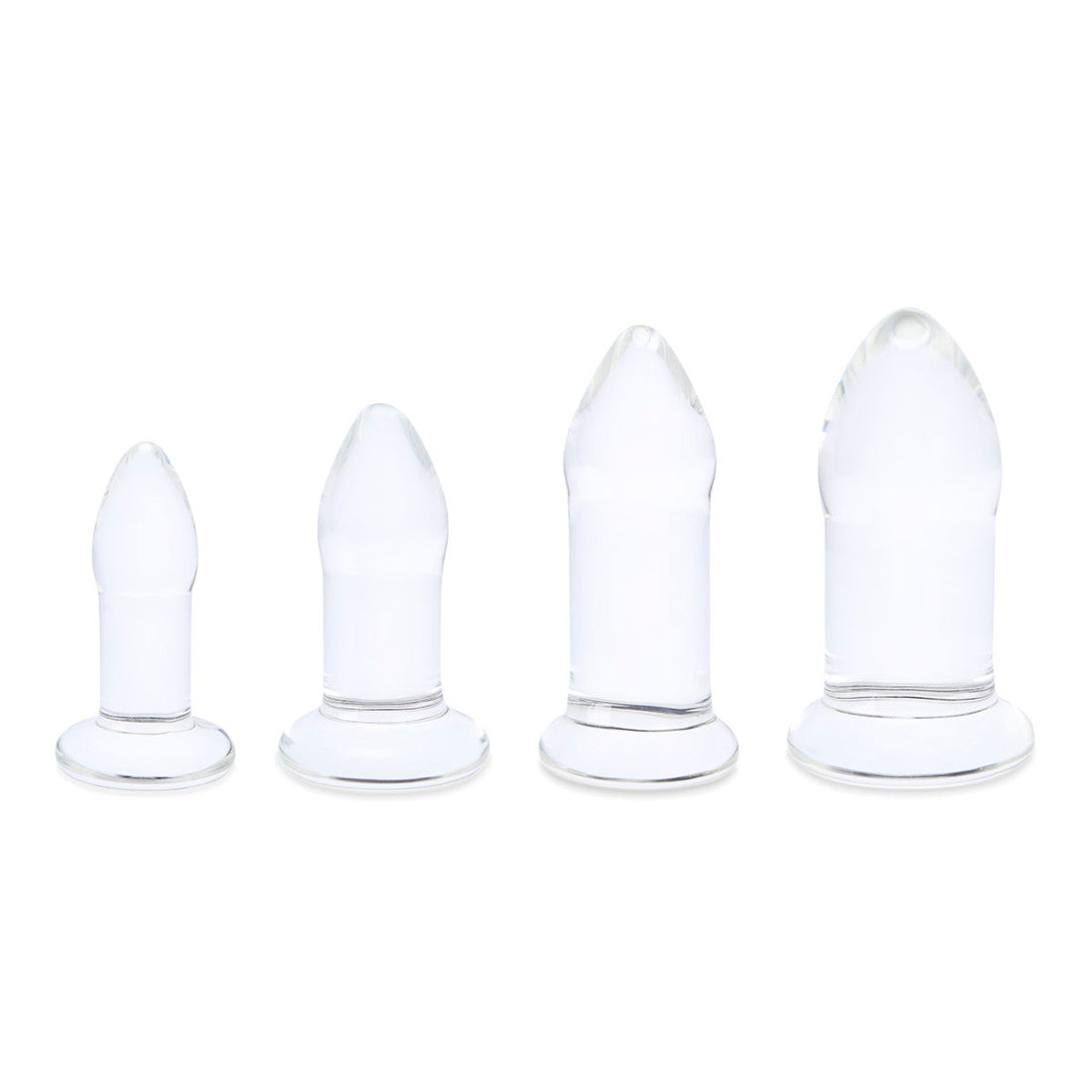 Buy Glass Anal Plug - b-Vibe Glass Anal Dilators Set | Pleasure Intimacy