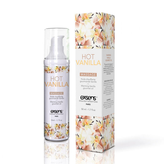 Exsens - Hot Vanilla - Massage Oil - You Vibe, We Vibe