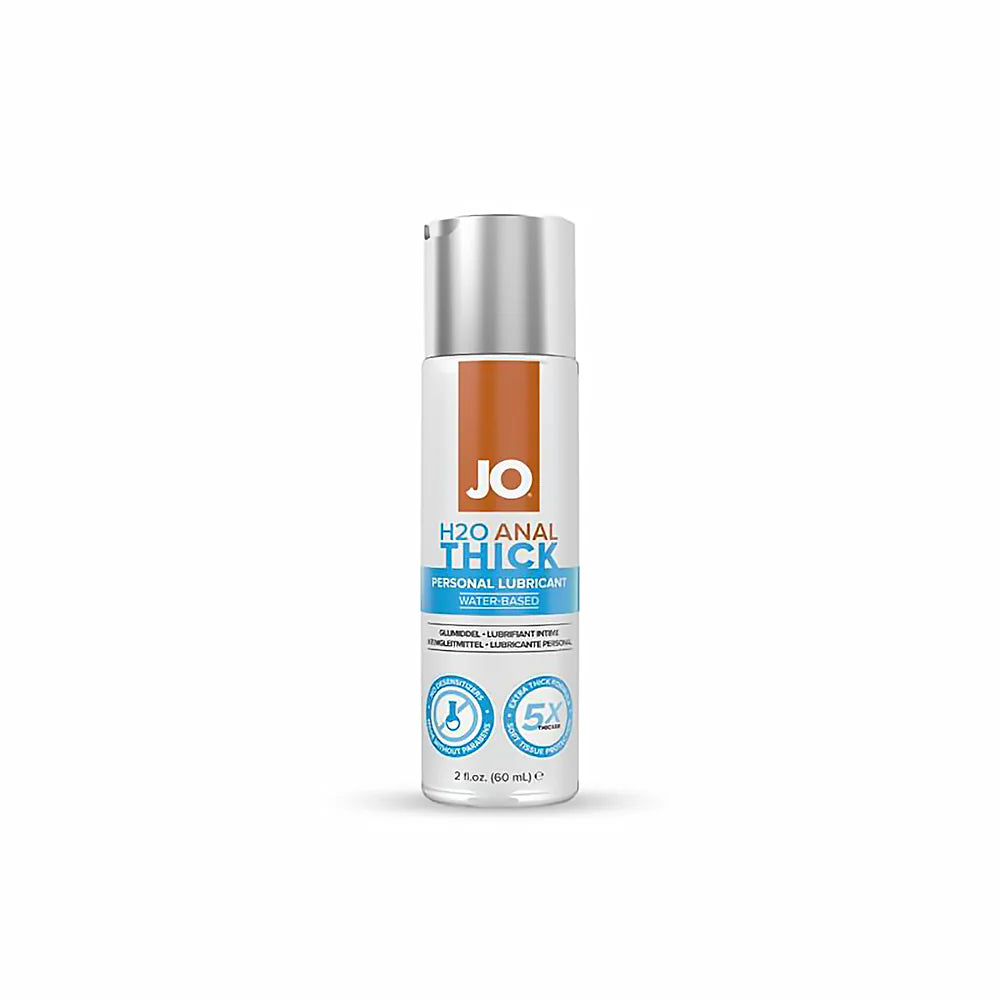 JO H2O Anal Thick Water-Based Lubricant 2 oz.