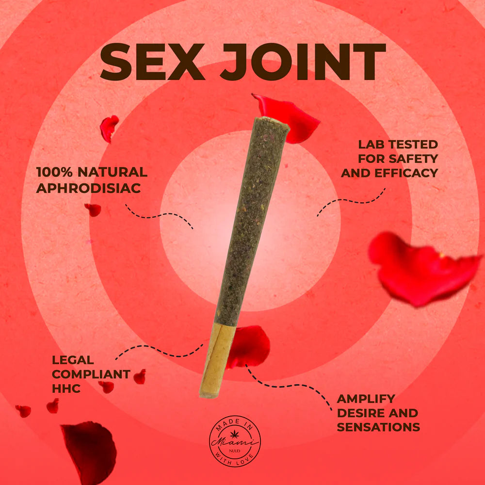 NUUD NUUDIES Pre-Rolled Sex Joints Single Rose Petal 12-Piece Display