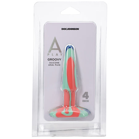 Silicone anal plug