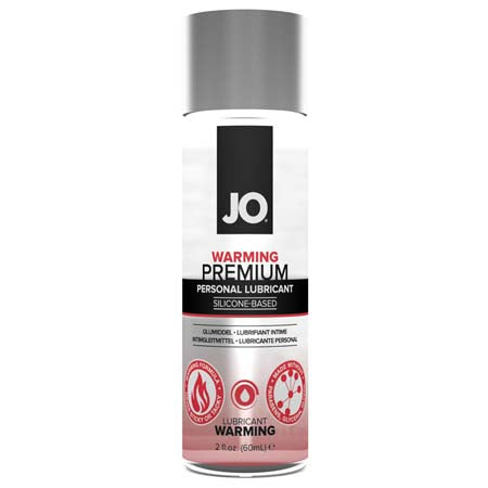 JO Premium Warming Silicone-Based Lubricant 2 oz.