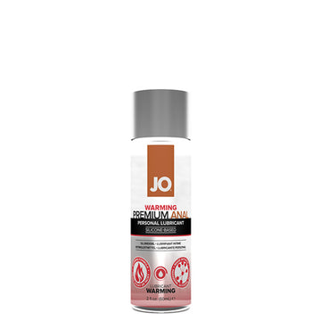 JO Premium Anal Warming Silicone-Based Lubricant 2 oz.