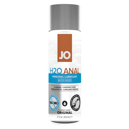 JO H2O Anal Original Water-Based Lubricant 2 oz.