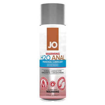 JO H2O Anal Warming Water-Based Lubricant 2 oz.