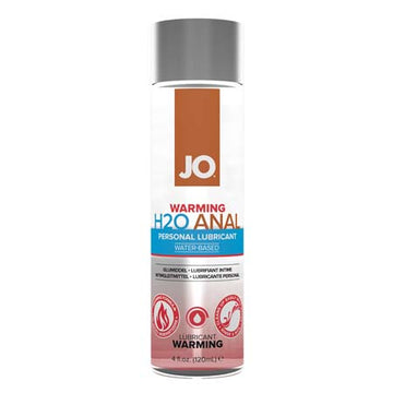 JO H2O Anal Warming Water-Based Lubricant 4 oz.