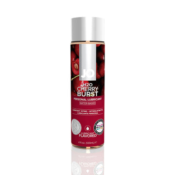 JO H2O Cherry Burst Flavored Water-Based Lubricant 4 oz.