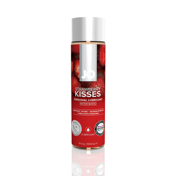 JO H2O Strawberry Kisses Flavored Water-Based Lubricant 4 oz.