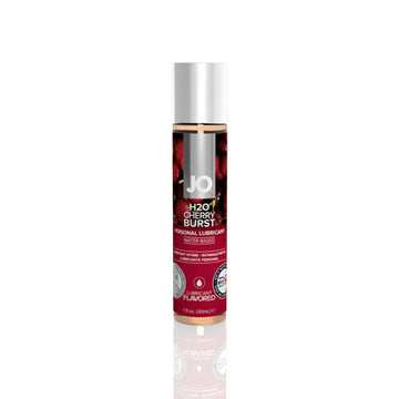 JO H2O Cherry Burst Flavored Water-Based Lubricant 1 oz.