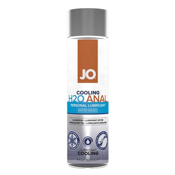 JO H2O Anal Cooling Water-Based Lubricant 4 oz.