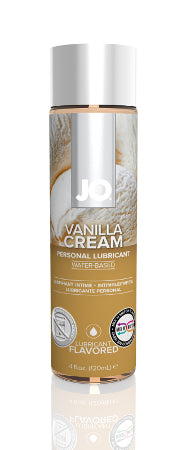 JO H2O Vanilla Cream Flavored Water-Based Lubricant 4 oz.