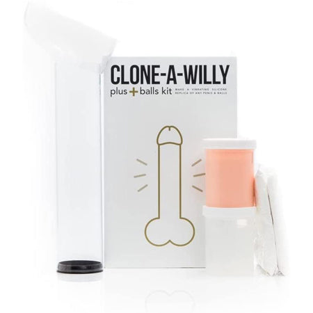 Clone-A-Willy Plus with Balls Light Skin Tone