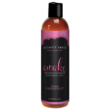 Intimate Earth Awake Massage Oil 120 ml/4 oz