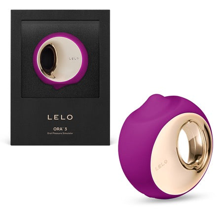 LELO ORA 3 Rechargeable Clitoral Stimulator Deep Rose