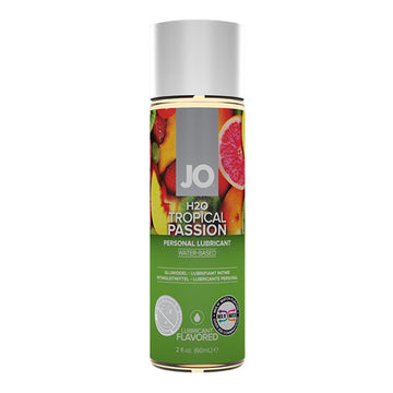 JO H2O Tropical Passion Flavored Water-Based Lubricant 2 oz.