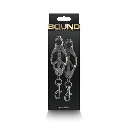 Bound Nipple Clamps C3 Gunmetal