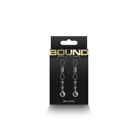 Bound Nipple Clamps D1 Gunmetal