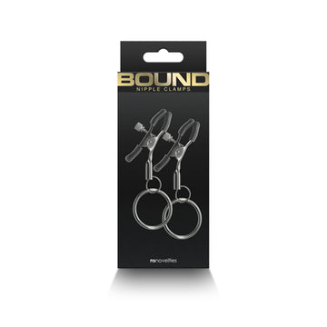 Bound Nipple Clamps C2 Gunmetal