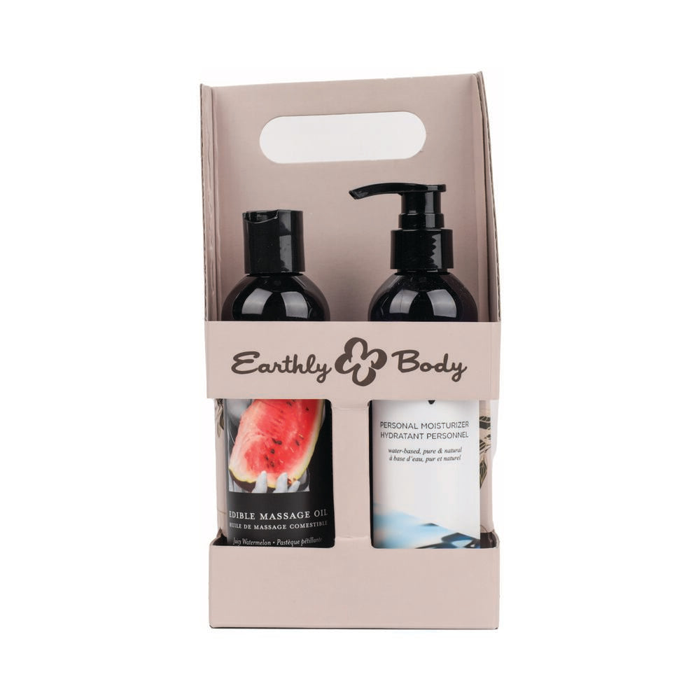 Earthly Body Hemp Seed By Night Better Together Watermelon Holiday Caddy