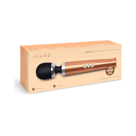 Boxed 'The Wand' product on a white background