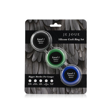 Shop Je Joue Silicone Cock Ring Set - Pleasure & Intimacy 