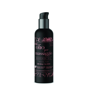 Bella Olio Hemp Infused Massage Oil (Rose)
